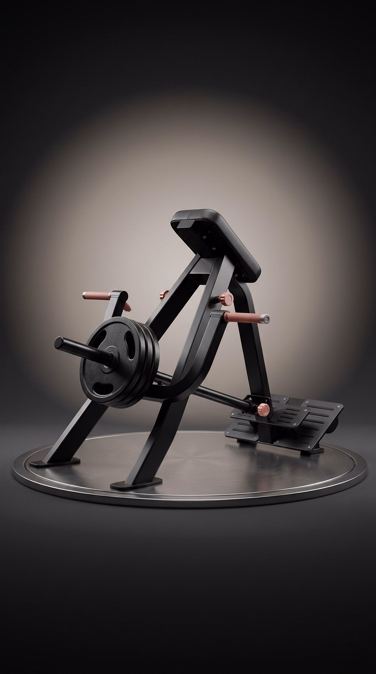 Chest Supported T-Bar Row Machine